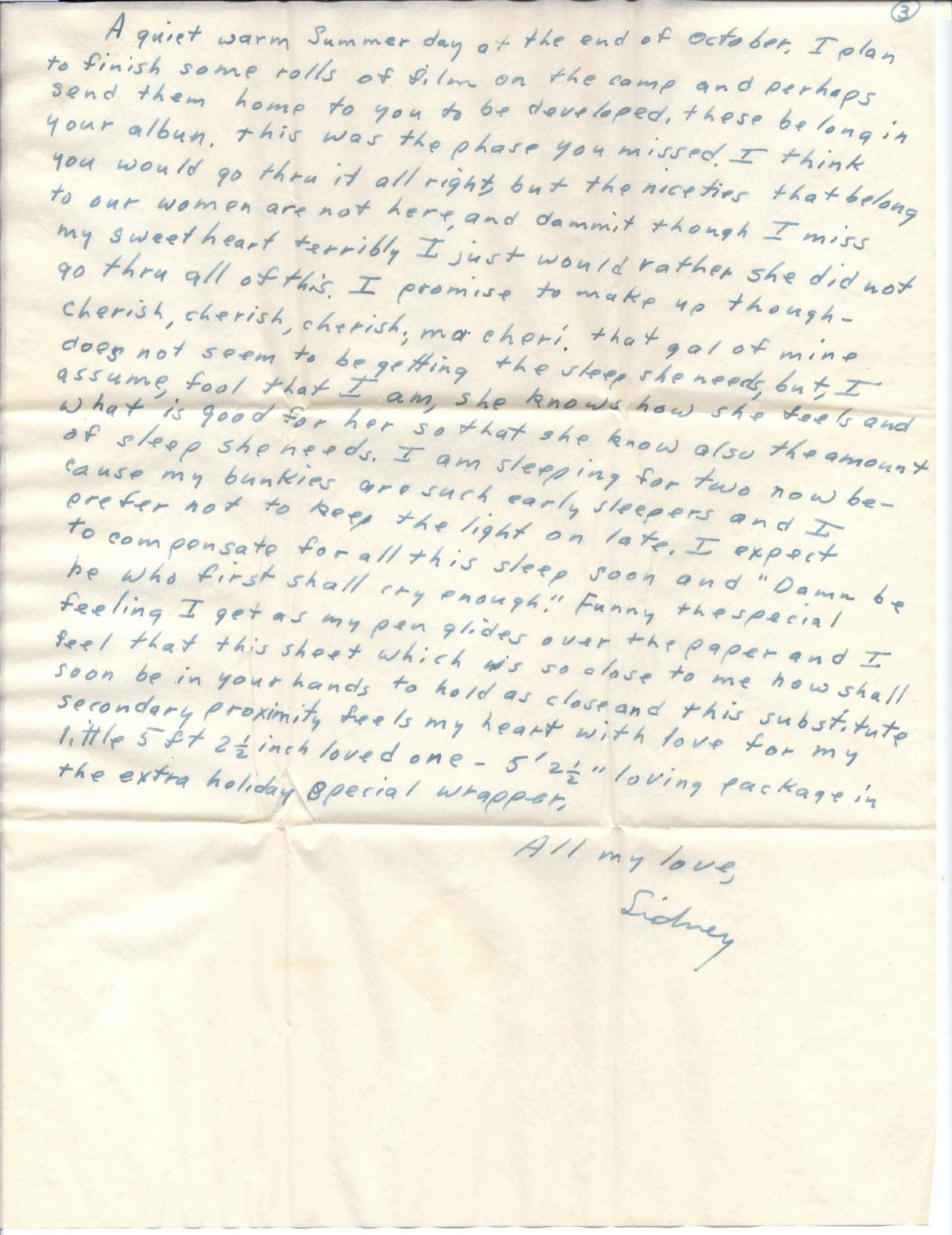 Sidney Soloway Letters Album