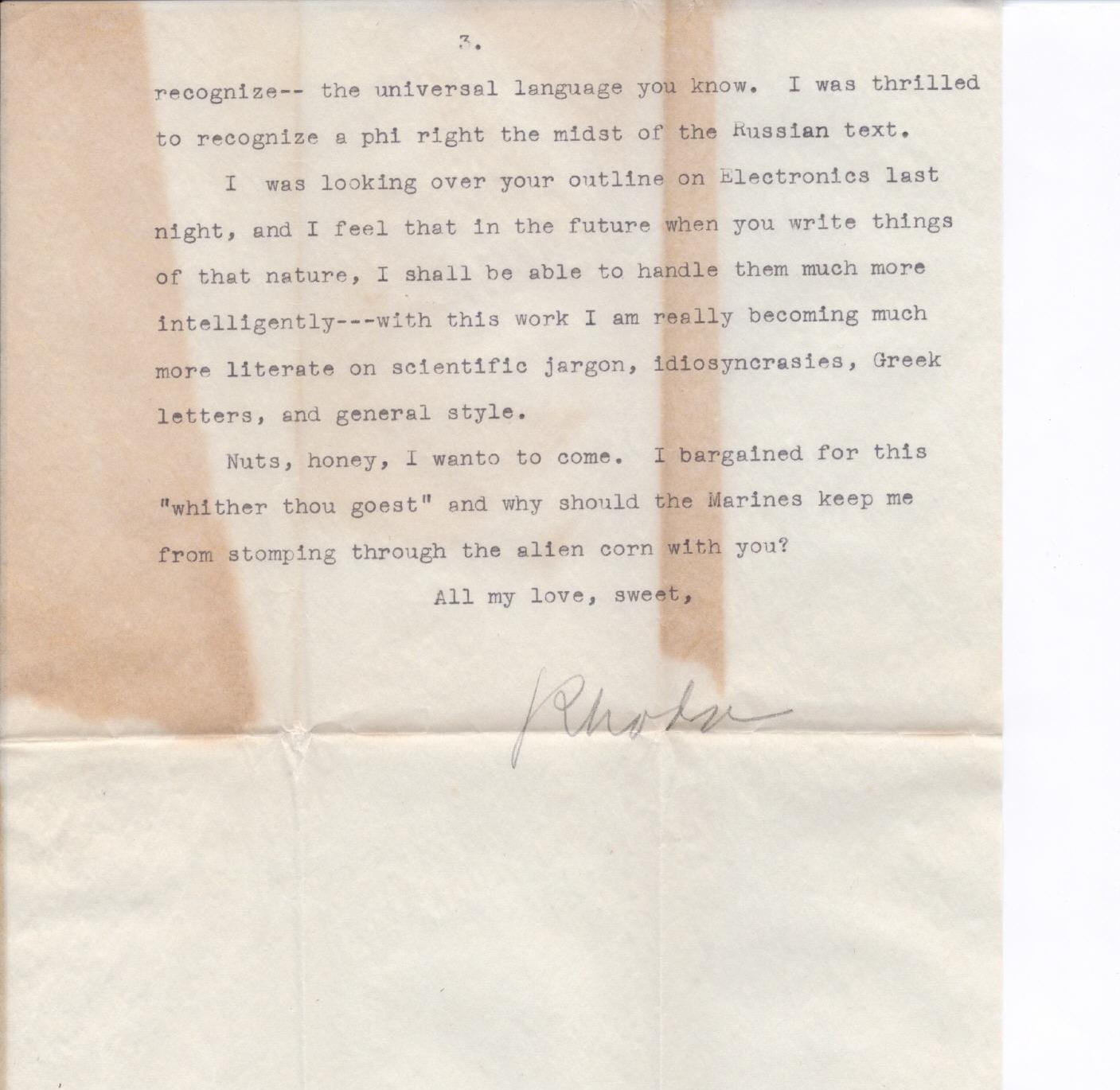 Rhoda Soloway Letters Album