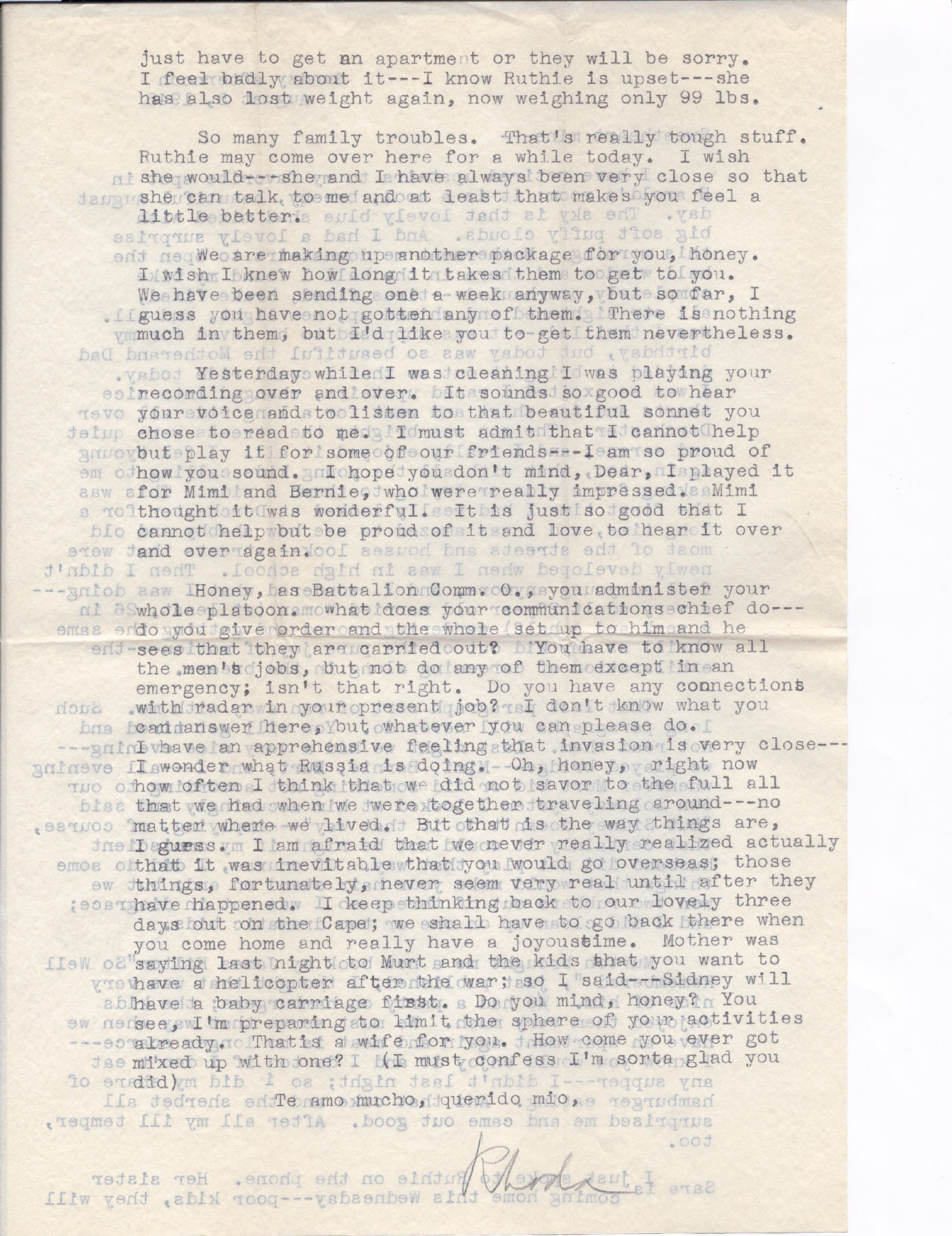Rhoda Soloway Letters Album