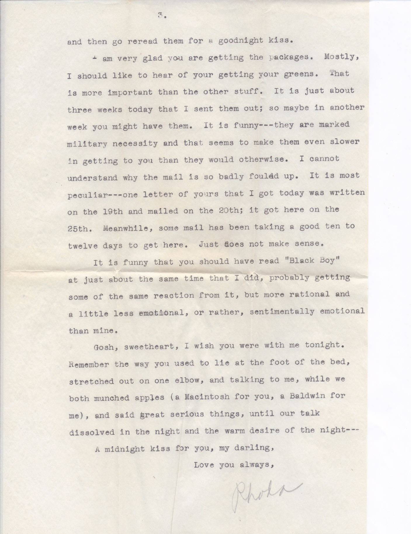 Rhoda Soloway Letters Album