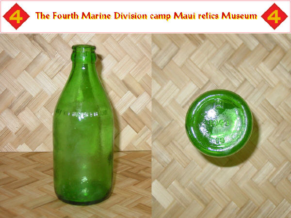 1943 green Primo beer bottle 12 oz