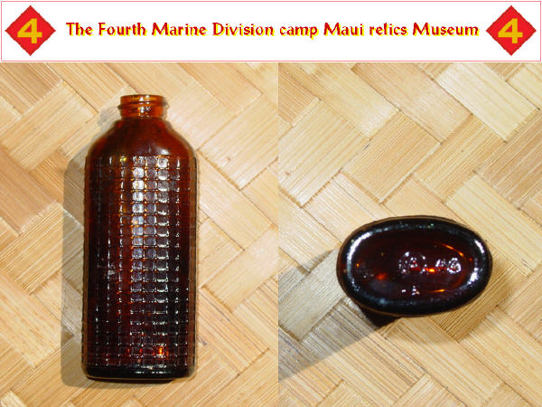 Brown grid bottle 44