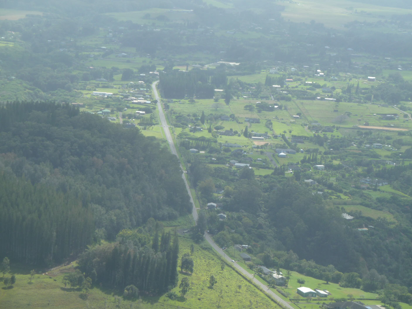 The Haiku Mauka area