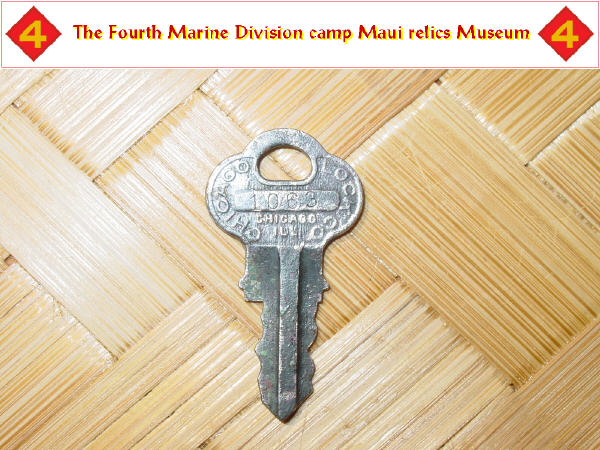 Chicago lock co key