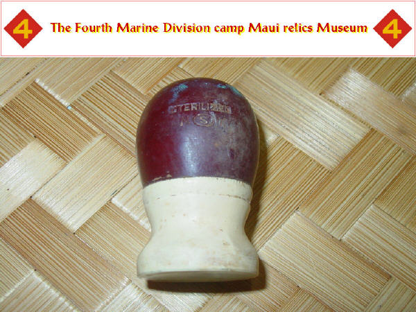 N.(S)Y. shaving brush handle